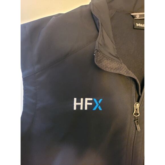 Marmot Soft Shell Full Zip Vest Men’s 2XL Outdoors Hiking PERSONAL EMBROIDERY - Picture 2 of 16